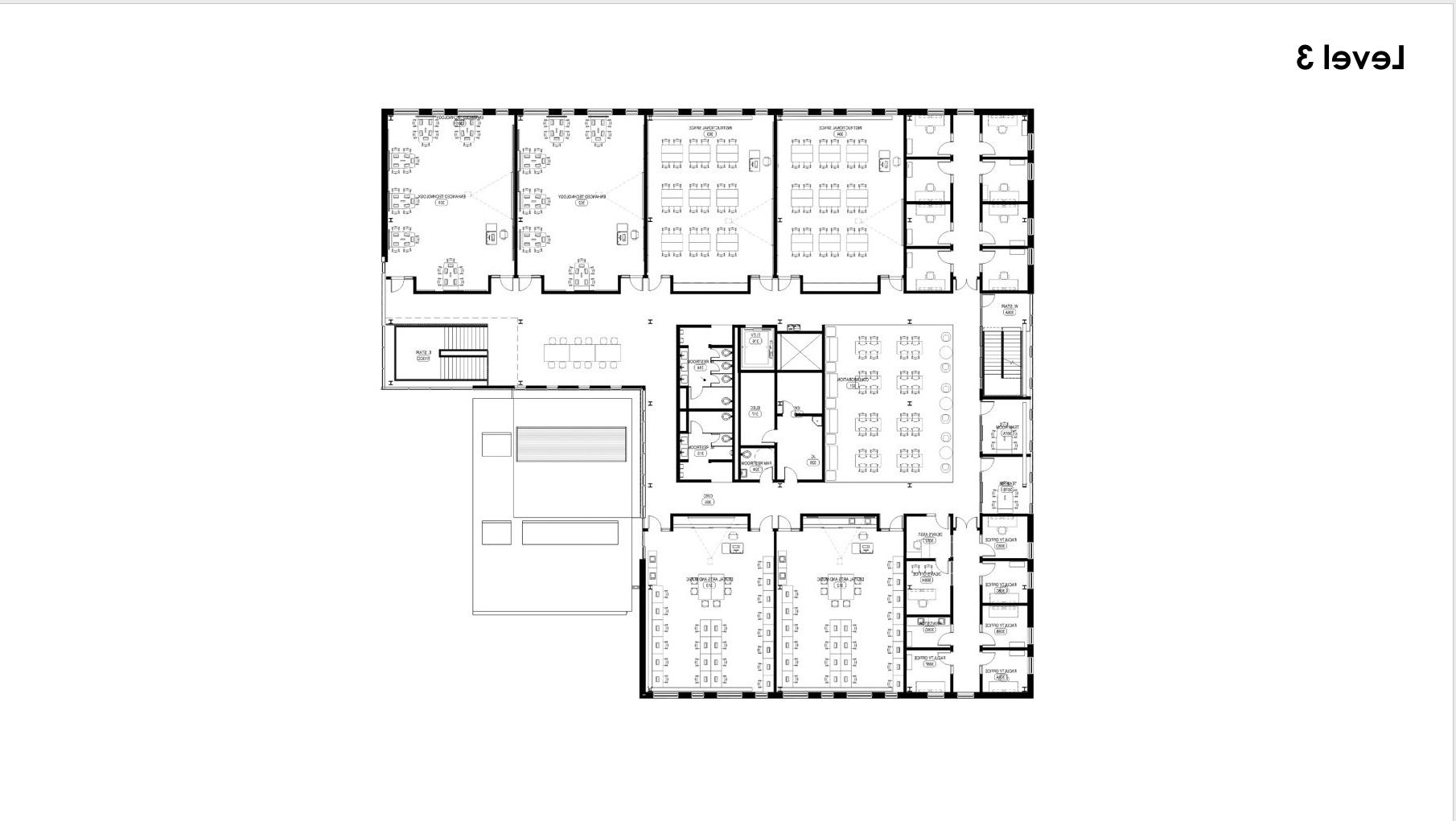 floor plan for CILE level 3 